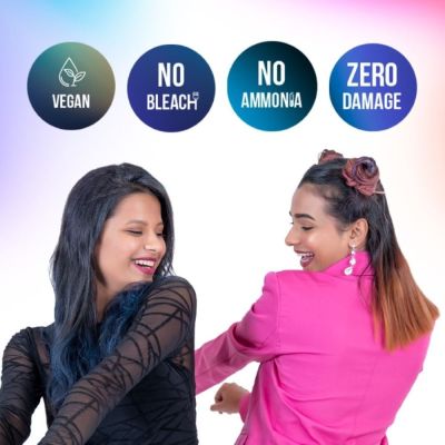 Anveya: Temporary Hair Color Makeup - Galaxy Blue - 30ml