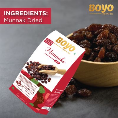 BOYO: Premium Munakka Raisins - 250gm