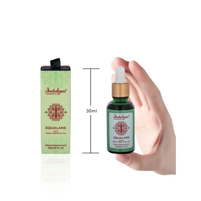 Indulgeo Essentials: Squalane With Plant Derived Hyaluronic Acid - 30ml
