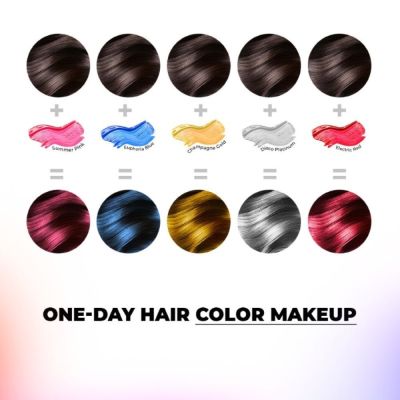 Anveya: Temporary Hair Color Makeup - Mermaid Green - 30ml