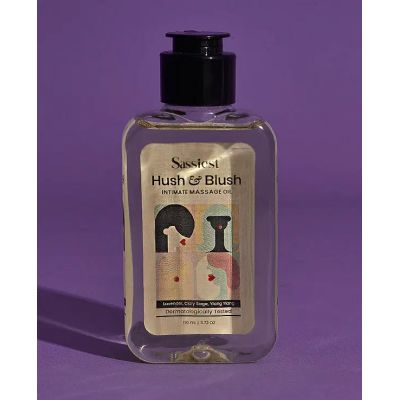 Sassiest: Hush and Blush Intimate Massage Oil - 100ml