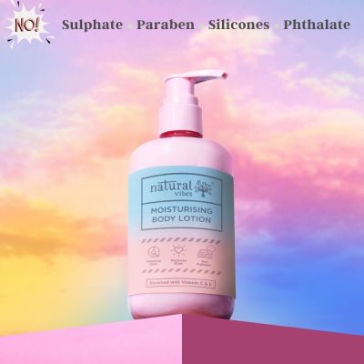 Natural Vibes: Moisturising Body Lotion for Intense Repair - 300 ml [CLONE]