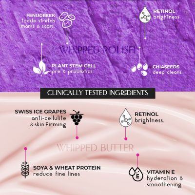 SKIN POT CO: Buns of Glory Body Polish & Body Butter - 100gm