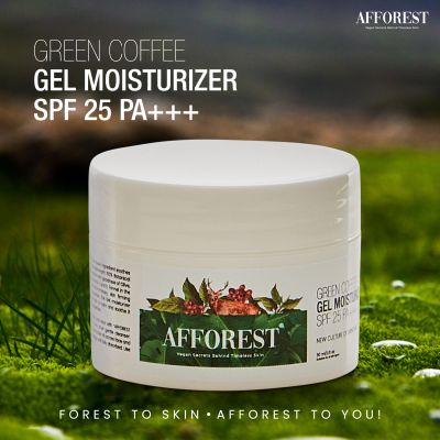AFFOREST: Green Coffee Gel mosituriser SPF 25PA - 30gm