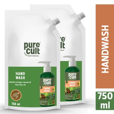 PureCult: Sweet Orange And Lemon Handwash 750 Ml Combo