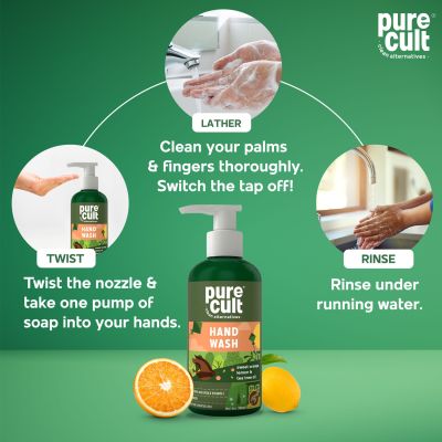 PureCult: Sweet Orange And Lemon Handwash 750 Ml Combo