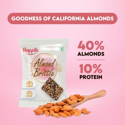 Happilo: Premium Almond Brittle Gift Box - 204gm