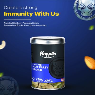 Happilo: Marvel International Peri Peri Party Snack - 150gm