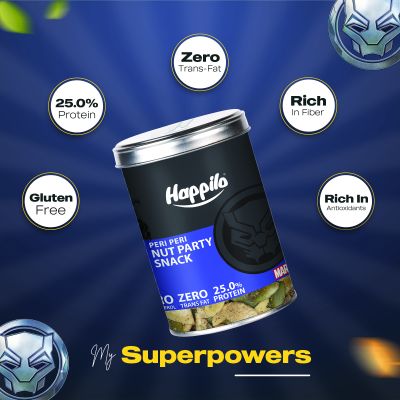 Happilo: Marvel International Peri Peri Party Snack - 150gm