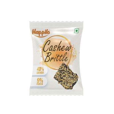 Happilo: Premium Cashews Brittle Gift Box - Pack of 12 - 17gm each