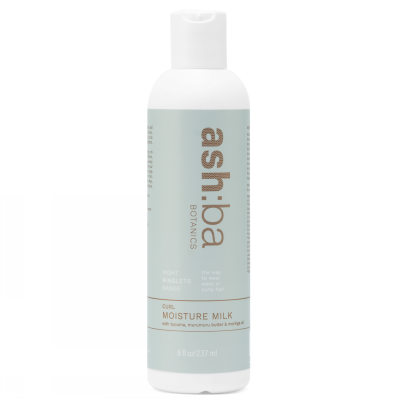 Ashba Botanics: Curl Moisture Milk For Curly Wavy Hair - 237ml