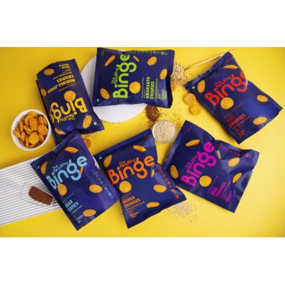 The Healthy Binge: Assorted Snacks Pack - Pack of 6