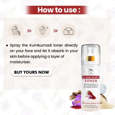 TNW - The Natural Wash: Kumkumadi Toner-100ml
