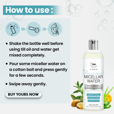 TNW - The Natural Wash: Micellar Water-100ml