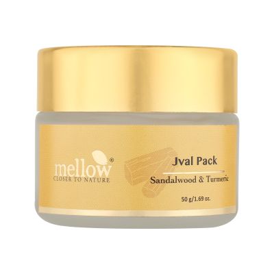 Mellow Herbals: Jval Pack With Haldi, Chandan, Manjistha and Rose Petal For Radiant, Even and Natural looking Skin - 50gm