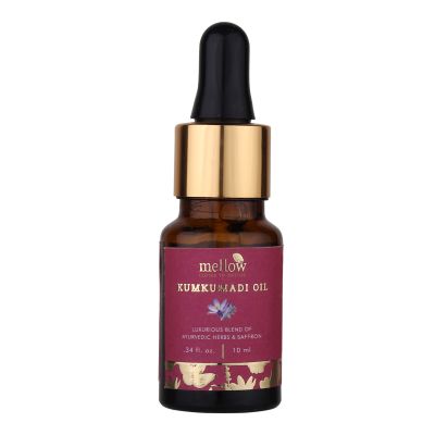Mellow Herbals: Ayurvedic Kumkumadi Face Oil for Glowing Skin | Deep Nourishment and Anti Aging - 10ml