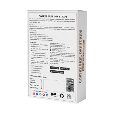 TNW - The Natural Wash: Coffee Peel Off Nose Strips