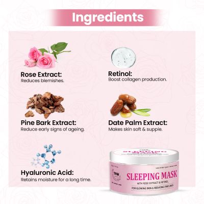 TNW - The Natural Wash: Sleeping Mask- 50gm