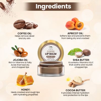 TNW - The Natural Wash: Coffee Lip Balm - 5 gm