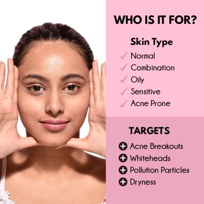 AULI: Acne Control Green Tea and Tea Tree Oil Face Wash - 100gm