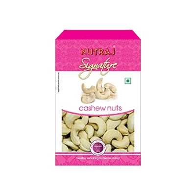 Nutraj: Signature Cashew Nuts (Plain) W240 - Pack of  2 - 200gm