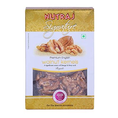 Nutraj: Signature Royal English Walnut Kernels - Pack of 2 - 200gm each