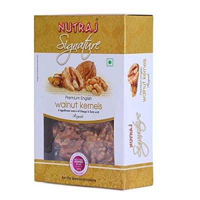 Nutraj: Signature Royal English Walnut Kernels - Pack of 2 - 200gm each