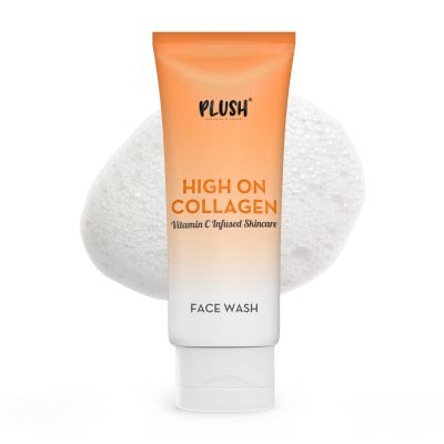 Plush: High on Collagen Gentle Face Wash with Niacinamide - 100ml