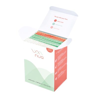 Nua : Ultra Thin Rash Free  Sanitary Pads 3XL+5L+4R with Disposal Cover - 12pcs