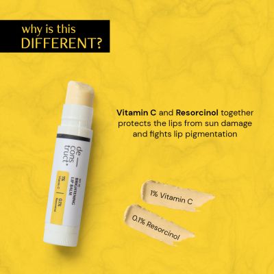 Deconstruct Skincare: Brightening Lip Balm with SPF 30 - 1% Vitamin C + 0.1% Resorcinol - 4gm