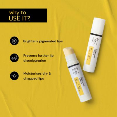 Deconstruct Skincare: Brightening Lip Balm with SPF 30 - 1% Vitamin C + 0.1% Resorcinol - 4gm
