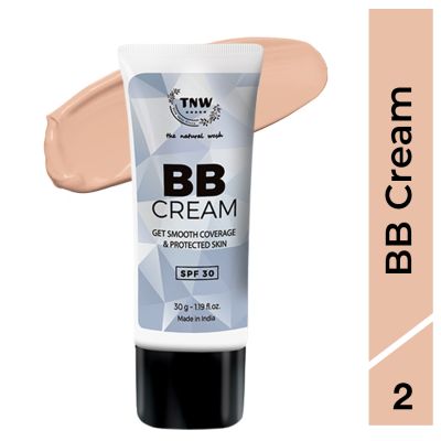 TNW - The Natural Wash: BB Cream Medium Shade - 30 gm