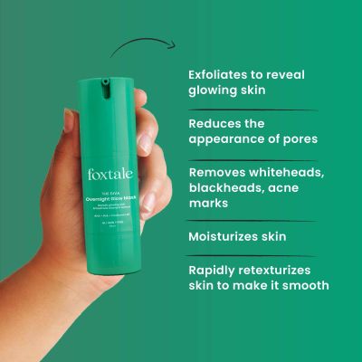 Foxtale: The Diva Over Night Glow Mask - 30ml