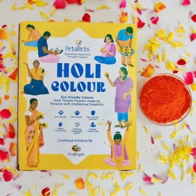 CRAFTIZEN: Petalists Eco-friendly Holi Colour - Orange - 1000gm