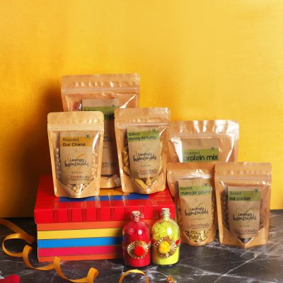 Foodcloud: The Fit & Fab Holi Hamper - Pack of 8