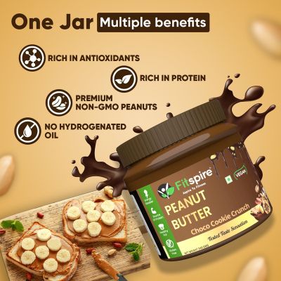Fitspire: Peanut Butter - Choco Cookie Crunch -  680gm
