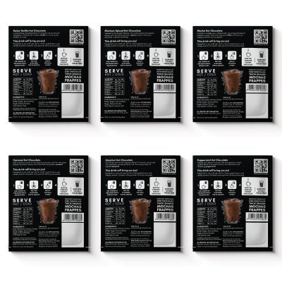 Cocosutra: Hot Chocolate Signature Serves Collection - 12 Pack