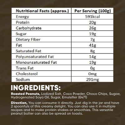 Fitspire: Peanut Butter - Choco Cookie Crunch -  680gm