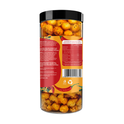 Farmley: Roasted & Flavored Makhana - Peri Peri Farmley Jar 90 g - pack of 2