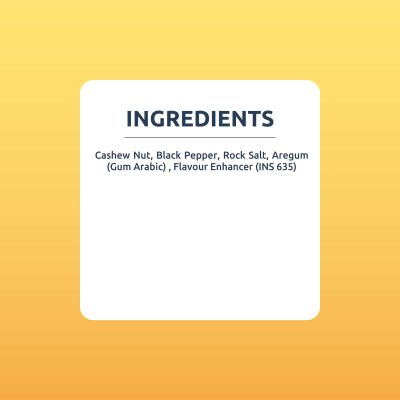 Farmley: Roasted Black Pepper Cashew - 200gm