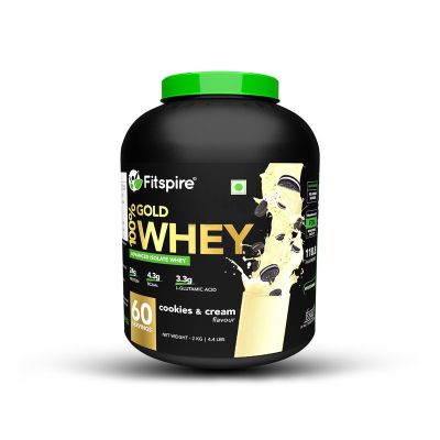 Fitspire: Gold Advanced Isolate Whey Protein - Cookie Cream - 2kg