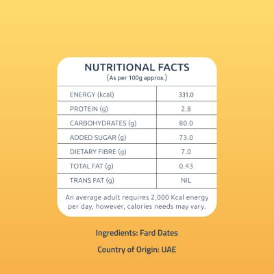Farmley: Premium Fard Dates - 400gm