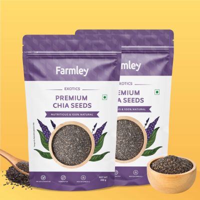 Farmley: Premium Chia Seeds - 200gm