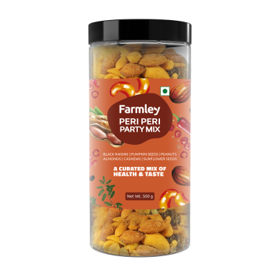 Farmley: Peri-Peri Party Mix Jar - 500gm