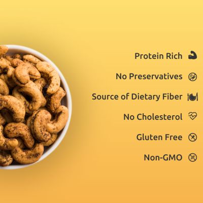 Farmley: Roasted Black Pepper Cashew - 200gm