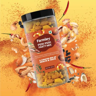 Farmley: Peri-Peri Party Mix Jar - 500gm
