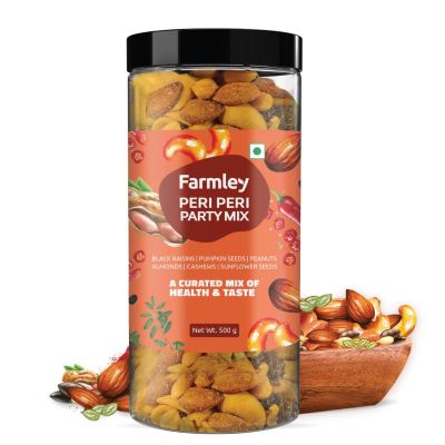 Farmley: Peri-Peri Party Mix Jar - 500gm