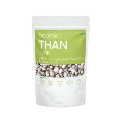 THAN: Premium California Pistachios - Pack of 2 - 200gm each