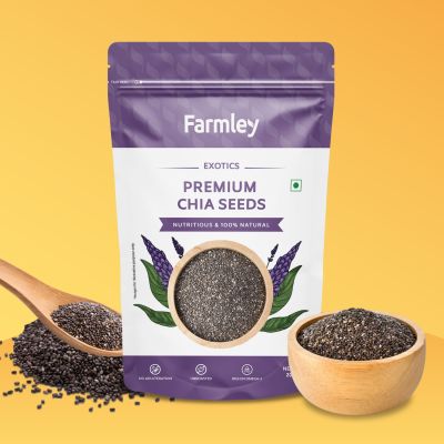 Farmley: Premium Chia Seeds - 200gm