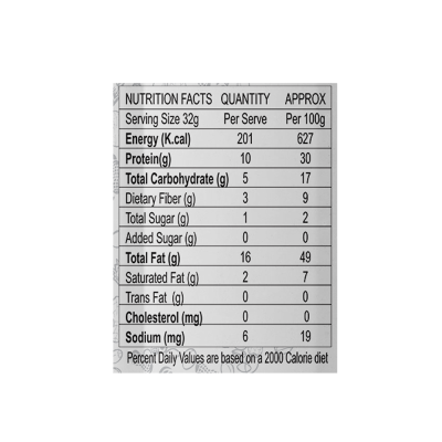 Delight nuts: Natural Peanut Butter Creamy - 340gm